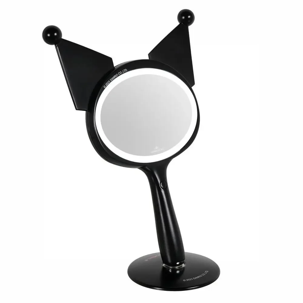 NIB Kuromi X Impressions LED Handheld Makeup Mirror